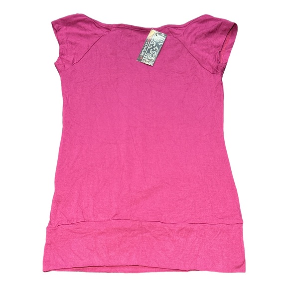 CANDY COUTURE Y2K deadstock women's double layer tee, size small. - Picture 2 of 2